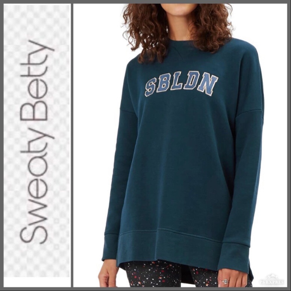 Sweaty Betty Oversized Sweatshirt L NWT